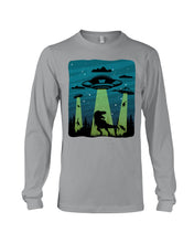 Load image into Gallery viewer, UFA Dinosaur T Rex Sky Full Of Stars Unisex Long Sleeve
