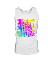 Load image into Gallery viewer, Six Flute Colorful Design Gift For Flute Lovers Unisex Tank Top
