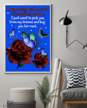 Load image into Gallery viewer, Butterfly Calling My Name Gift For Lover Vertical Poster
