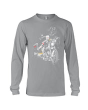 Load image into Gallery viewer, You're Not Alone Motorcycle Axe Gift For Men Unisex Long Sleeve
