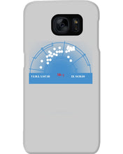 Load image into Gallery viewer, Pinpoint The Location In The Space Blue Phone case
