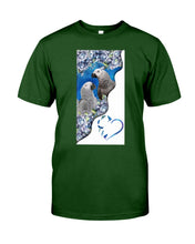 Load image into Gallery viewer, Magical Gray Couple African Parrot Gift For Bird Lovers Guys Tee
