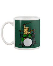 Load image into Gallery viewer, Cat Play Drum Funny Gift For Cat Lovers Mug
