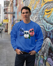 Load image into Gallery viewer, Lovely Phone Case Three Owl With US Flag Gift For Owl Lovers Sweatshirt
