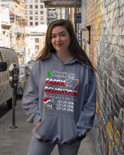 Load image into Gallery viewer, Weather Outside Frightful Sewing Let Us Sew Hoodie
