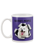 Load image into Gallery viewer, Six Feet People Alaska Husky  Unique Custom Design For Dog Lovers Mug
