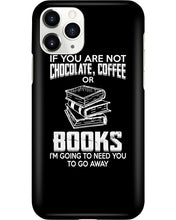 Load image into Gallery viewer, Librarian I Need To Go Away Books Custom Design Gifts Phone case
