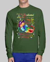 Load image into Gallery viewer, I Miss My Husband Every Day Love You Forever Trending Unisex Long Sleeve

