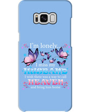 Load image into Gallery viewer, I'm Lonely I Miss My Husband Butterfly Gift For Lover Phone case
