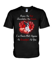 Load image into Gallery viewer, Boston Terrier Beautiful As You Gift For Dog Lovers Guys V-Neck
