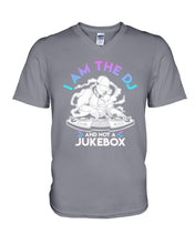 Load image into Gallery viewer, I Am The DJ And Not A Jukebox Trending Gift For DJ Players Guys V-Neck
