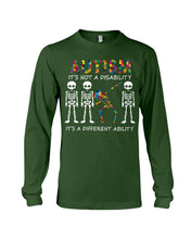 Load image into Gallery viewer, Autism It's A Different Ability Gift For Autism People Unisex Long Sleeve
