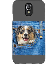 Load image into Gallery viewer, Australian Shepherd In Denim Pocket Gift For Dog Lovers Phone case
