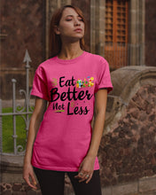Load image into Gallery viewer, Vintage Funny Eat Better Not Less Gift For Friends Guys Tee
