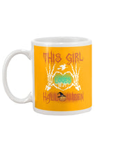 Load image into Gallery viewer, This Girl Loves Halloween Gift For Girls Mug
