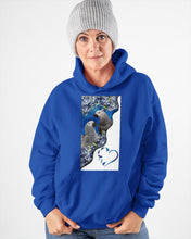 Load image into Gallery viewer, Magical Gray Couple African Parrot Gift For Bird Lovers Hoodie
