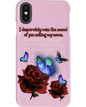 Load image into Gallery viewer, Butterfly Calling My Name Gift For Lover Phone case
