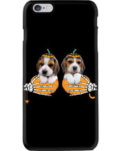 Load image into Gallery viewer, Beagle Hand Bones My Breast Gift For Dog Lovers Phone case
