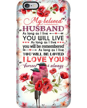 Load image into Gallery viewer, Birthday Gift For Husband Lovely Phone Case I Love You Always Phone case
