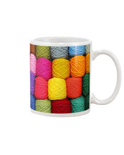 Load image into Gallery viewer, Colorful Yarn Balls Gift For Knitting Lovers Mug
