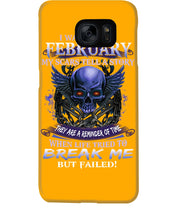 Load image into Gallery viewer, They Are A Reminder Of Time When Life Try To Break Me Gift For February  Men Phone case
