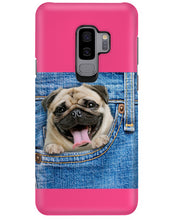 Load image into Gallery viewer, baby Pug In Denim Pocket Gift For Dog Lovers Phone case
