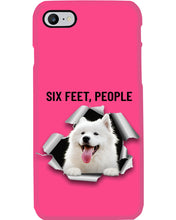 Load image into Gallery viewer, Six Feet People Alaska Husky  Unique Custom Design For Dog Lovers Phone case

