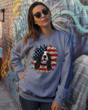 Load image into Gallery viewer, English Cocker Spaniel US Sunflower Gift For Dog Lovers Sweatshirt
