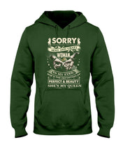 Load image into Gallery viewer, I'm Already Taken By A Sexy Crazy Woman Custom Design Hoodie
