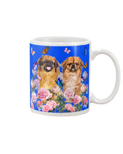 Load image into Gallery viewer, Pekingese With Peonies Gift For Dog Lovers Mug
