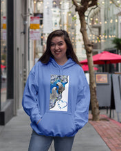 Load image into Gallery viewer, Magical Gray Couple African Parrot Gift For Bird Lovers Hoodie
