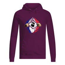 Load image into Gallery viewer, Corse Super Hero Flag Patriot Gift For Men Hoodie
