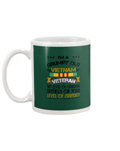 Load image into Gallery viewer, I'm A Grumpy Old Vietnam Veteran Special  Custom Design Mug
