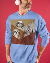 Load image into Gallery viewer, Three Cute Shih Tzu In Bag Gift For Dog Lovers Sweatshirt
