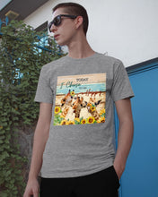 Load image into Gallery viewer, Giraffe Today I Choose To Be Happy Gift For Women Guys Tee
