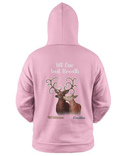 Load image into Gallery viewer, Custom Name Deers Gift For Boyfriend Till Our Last Breath Hoodie
