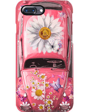 Load image into Gallery viewer, Pink Phone Case With Flowers And Butterfly Gift For Pink Lovers Phone case
