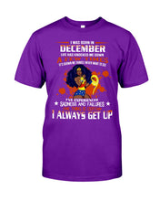 Load image into Gallery viewer, December Superwoman  Life Has Knocked Me Down Birthday Meaningful Gift Guys Tee
