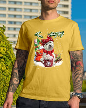 Load image into Gallery viewer, Cute Westie Christmas Night Gift For Dog Lovers Guys Tee
