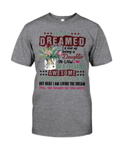 Load image into Gallery viewer, Protea Being A Daughter In Law Of A Freaking Awesome Mother In Law Gift For Women Guys Tee
