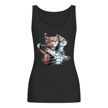 Load image into Gallery viewer, Vintage Funny Cat Love Trending Gift For Cat Lovers Ladies Flowy Tank
