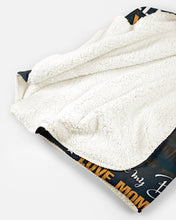 Load image into Gallery viewer, This Old Hunter Will Have Your Back Deer Mom Gift For Son Sherpa Blanket
