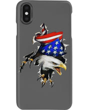 Load image into Gallery viewer, Eagle Giant Scratch USA Flag Gift For Women Phone case
