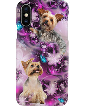 Load image into Gallery viewer, Cairn Terrier Floral Background Special Custom Design For Dog Lovers Phone case
