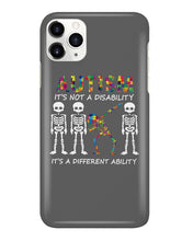 Load image into Gallery viewer, Autism It's A Different Ability Gift For Autism People Phone case
