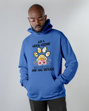 Load image into Gallery viewer, Medical Assistant Loves Dogs And Has Tattoos Gift For Dog Lovers Hoodie
