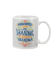 Load image into Gallery viewer, Promoted From Dog Grandma To Human Grandma Gift For Grandma Mug
