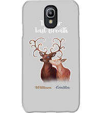 Load image into Gallery viewer, Custom Name Deers Gift For Boyfriend Till Our Last Breath Phone case
