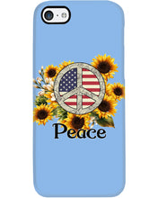 Load image into Gallery viewer, Peace Sign Sunflower Birthday Gift For Girls Phone case
