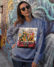 Load image into Gallery viewer, Giraffe Red Car Merry Christmas Gift For Giraffe Lovers Sweatshirt
